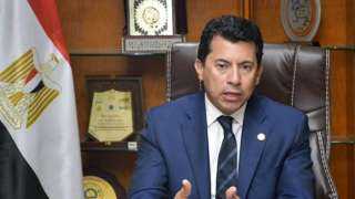 وزير الشباب والرياضة يتقدم بخالص...
