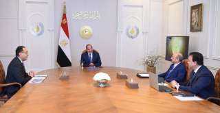 الرئيس السيسى يتابع جهود الحكومة...