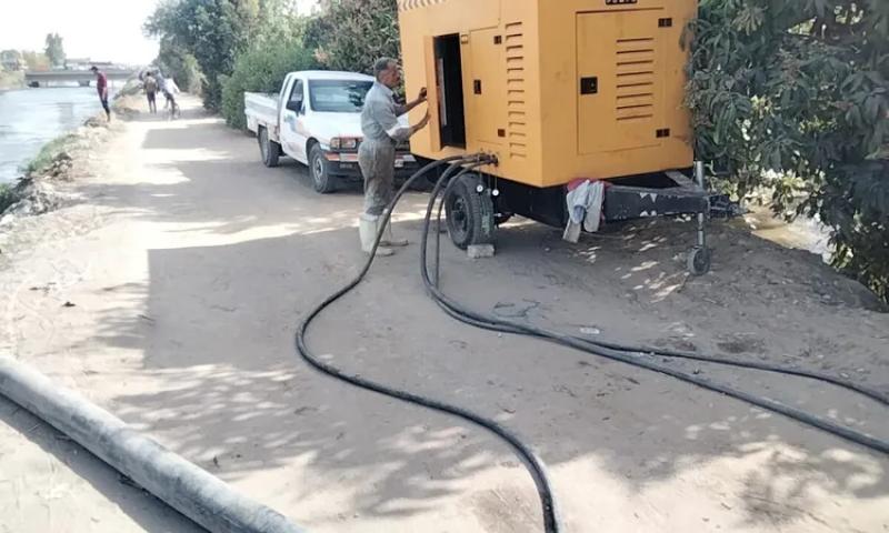 عمليات شفط المياه