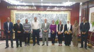 محافظ الاقصر يستقبل التنفيذي لمؤسسة...