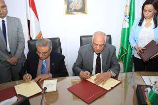 محافظ الجيزة يوقع بروتوكول تعاون...