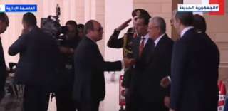 وصول الرئيس السيسى مجلس النواب...