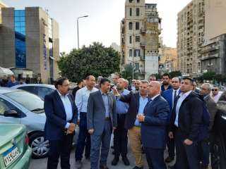 وزير النقل يتفقد مشروع المرحلة...