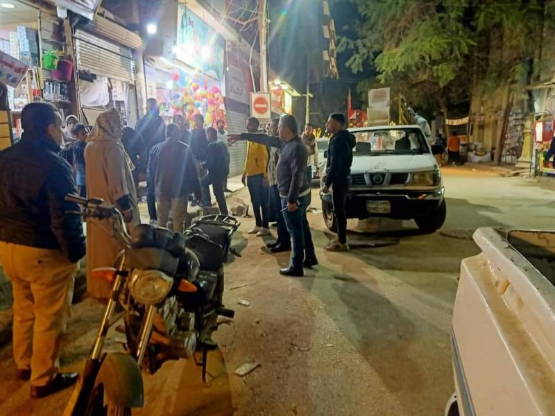 حملات اشغال مكثفة بالشوارع الرئيسية فى 4 مراكز بالمنيا