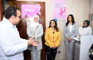 وزيرة الهجرة تتفقد مستشفى بهية...
