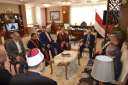 محافظ بورسعيد يستقبل وفد من...