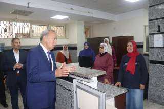 محافظ القليوبية يتفقد الديوان العام...