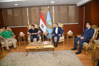 محافظ الغربية يستقبل وزير الصحة...