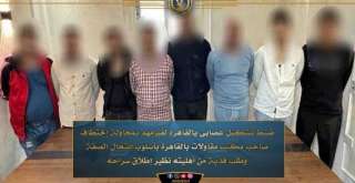 ضبط تشكيل عصابى اثناء محاولتهم...