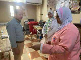 وكيل وزارة الصحة بالقليوبية يجري...