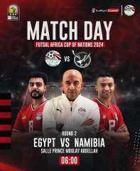 منتخب الصالات يواجه ناميبيا اليوم...