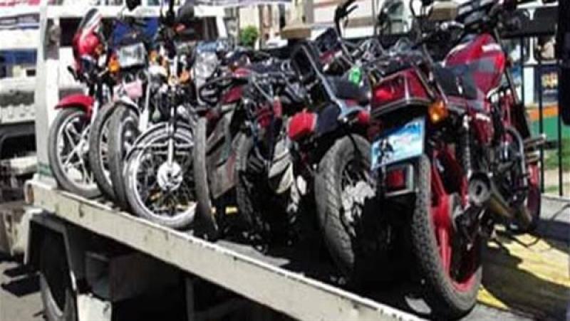 دراجات نارية مخالفة