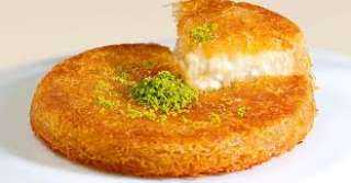 الكنافة بالكريمة اللباني