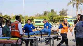 معبر رفح : وصول جرحى...