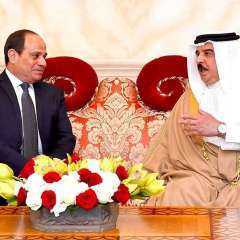 الرئيس السيسى وعاهل البحرين يعقدان...