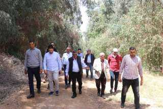 رئيس جهاز مدينة السادات يتفقد...