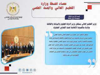حصاد أنشطة وزارة التعليم العالي...
