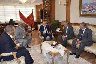 محافظ بورسعيد يستقبل ” مدير...