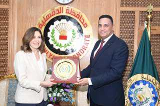 محافظ الدقهلية يستقبل وزيرة الثقافة...