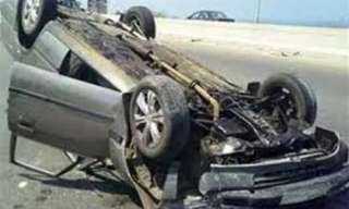 إصابة شخصين إثر انقلاب ملاكي...