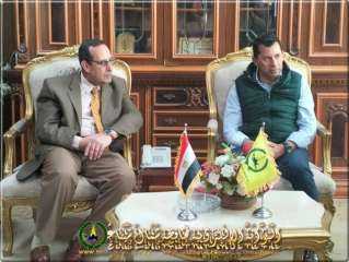 محافظ شمال سيناء يستقبل وزير...
