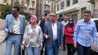 محافظ الإسكندرية يتفقد الشوارع المقرر...