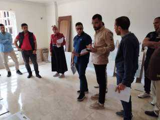 ممثلو وحدة الدعم الفني بالإسكان...