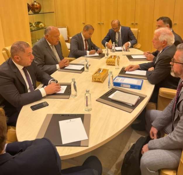 وزير الخارجية يلتقي الممثل الأعلى للشئون الخارجية للاتحاد الأوروبي