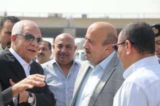 محافظ الجيزة يتابع ميدانيآ نسب...