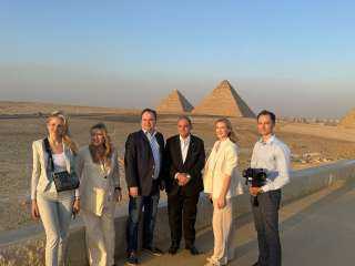 زيارة رئيس وزراء بيلاروسيا للمتحف...