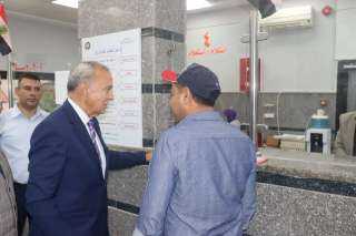 محافظ القليوبية يتابع بدء استقبال...