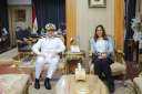 محافظ دمياط تستقبل مدير الأمن...