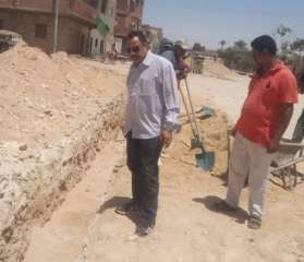 محافظ المنيا يتابع معدلات تنفيذ...