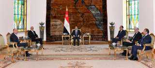 الرئيس السيسى يستقبل رئيس الوزراء...