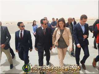 محافظ شمال سيناء يستقبل نائبة...