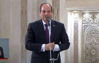 شاهد.. الرئيس عبد الفتاح السيسي...