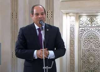 الرئيس السيسي:  مصر لديها...