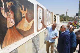 محافظ الوادي الجديد يتابع أعمال...