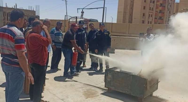 وزارة العمل : ”سلامتك تهمنا” لنشر ثقافة السلامة والصحة المهنية بمنشآت الوادى الجديد