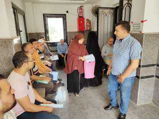 متابعة استقبال المواطنين لتقديم طلبات...