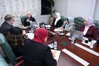 وزيرة التضامن الاجتماعي تبحث مع...