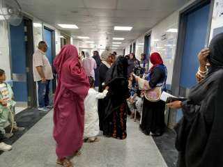 استمرار فعاليات قافلة جامعة المنصورة...