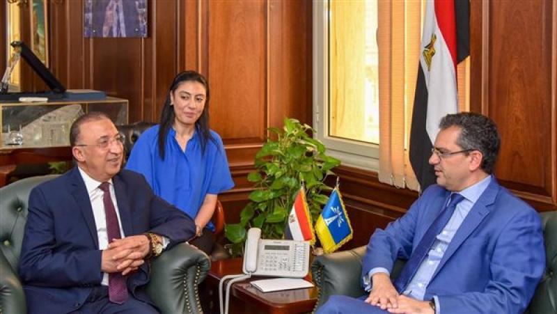 محافظ الإسكندرية وسفير مالطا