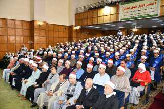 وزير الأوقاف خلال المؤتمر الأول...