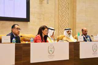 المشاط تلقى كلمة في افتتاح...