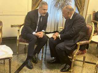 ‏مشاورات ثنائية بين وزيرى خارجية...