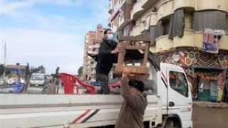 رفع 179حالة إشغال طريق مخالف...