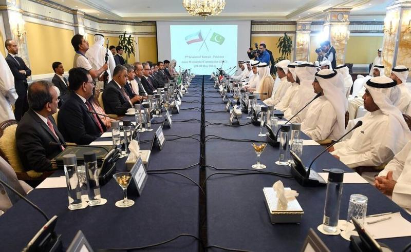 أعمال الدورة الخامسة للجنة الوزارية الكويتية - الباكستانية المشتركة