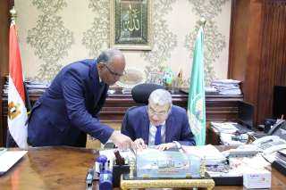 محافظ المنيا يعتمد نتيجة الشهادة...