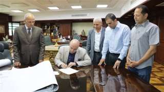 محافظ بني سويف يعتمد خرائط...